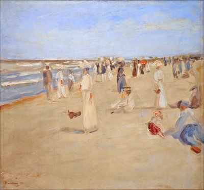 Paisaje costero en Noordwijk de Max Liebermann